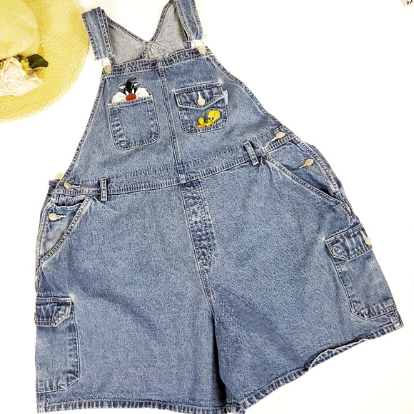 tweety bird overalls